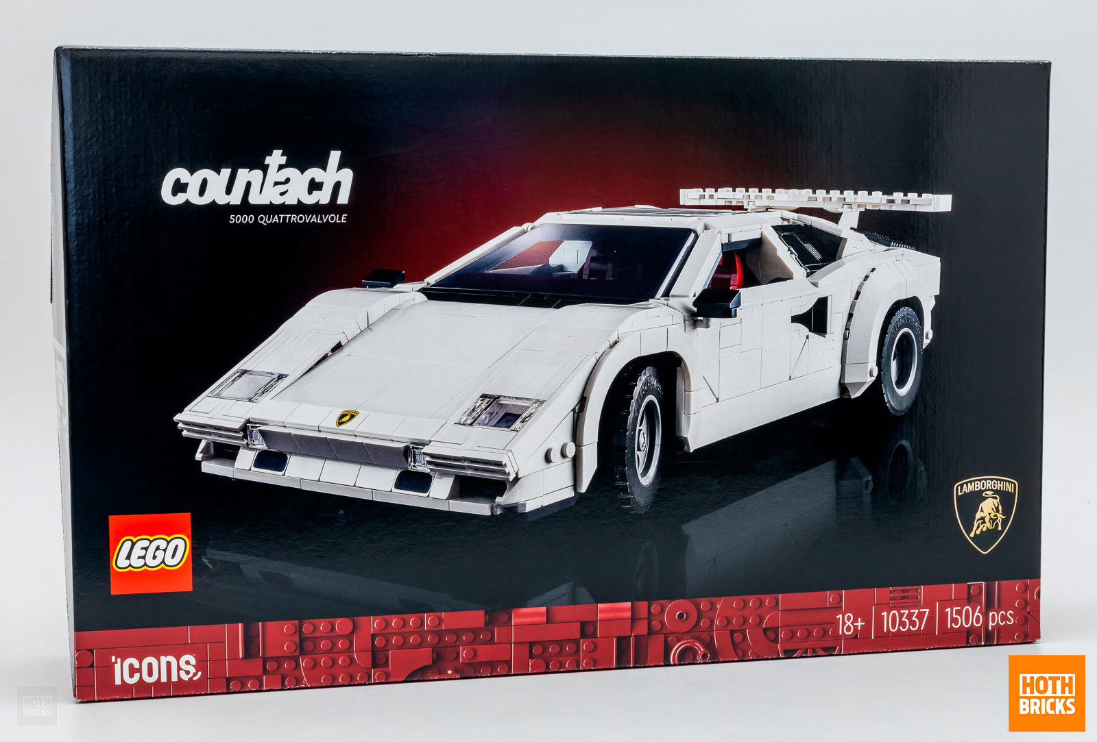 ▻ Competition: a copy of the LEGO ICONS 10337 Lamborghini